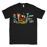 Black love western cow Classic Tee - JahusDesignShop