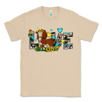 Mushroom love western cow Classic Tee - JahusDesignShop