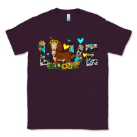 Plum love western cow Classic Tee - JahusDesignShop