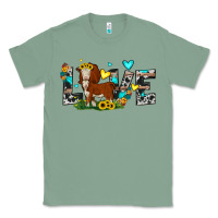 Sage love western cow Classic Tee - JahusDesignShop