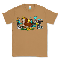 Toasted Coconut love western cow Classic Tee - JahusDesignShop