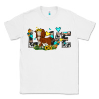 White love western cow Classic Tee - JahusDesignShop