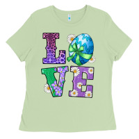 Matcha easter love egg Ladies Tee - RanaPortraitStore