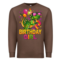 Chestnut 2rd birthday girl t rex pink Premium Sweatshirt - CowGirlArtShop