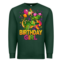 Sports Green 2rd birthday girl t rex pink Premium Sweatshirt - CowGirlArtShop