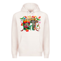 Pale Pink cinco de mayo rt Premium Hoodie - CowGirlArtShop