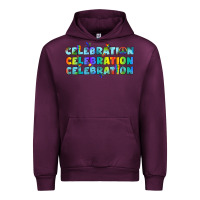 Mauve Wine Lgbtq Celebration Urban Hoodie - BundleAndBundleShop