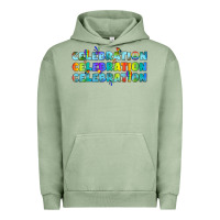 Pigment Oil Green Lgbtq Celebration Urban Hoodie - BundleAndBundleShop