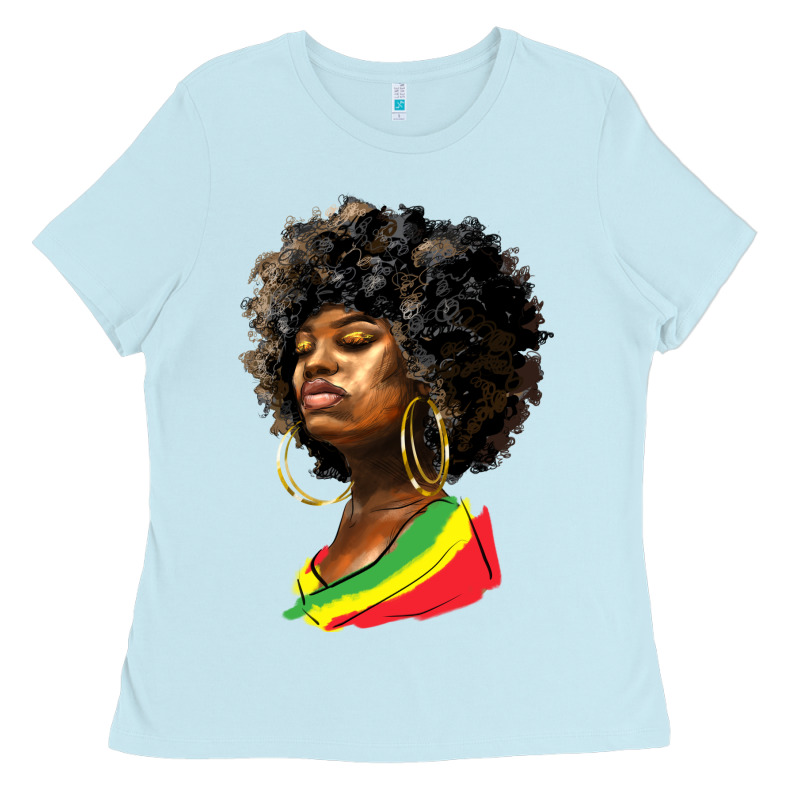 Juneteenth Black Women Ladies Tee by HRA Design Shop | Teevron