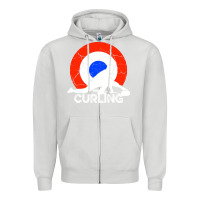 Dove Grey Curling Zipper Hoodie - Bettercallsaul