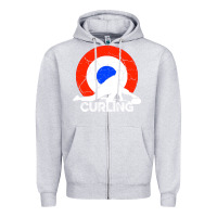 Heather Grey Curling Zipper Hoodie - Bettercallsaul