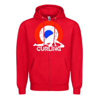 Red Curling Zipper Hoodie - Bettercallsaul