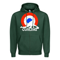 Sports Green Curling Zipper Hoodie - Bettercallsaul