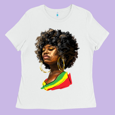 Juneteenth Black Women Ladies Tee Designed By Hra Design Shop