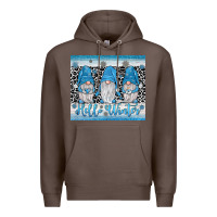 Coffee hello winter gnome Premium Hoodie - JahusDesignShop