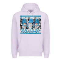 Lilac hello winter gnome Premium Hoodie - JahusDesignShop