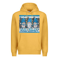 Mustard hello winter gnome Premium Hoodie - JahusDesignShop