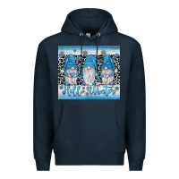 Navy hello winter gnome Premium Hoodie - JahusDesignShop