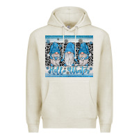 Oatmeal Heather hello winter gnome Premium Hoodie - JahusDesignShop