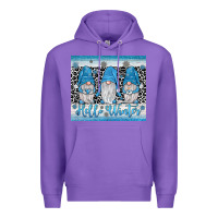 Purple hello winter gnome Premium Hoodie - JahusDesignShop