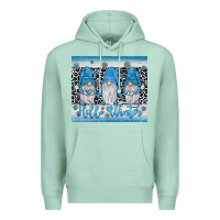 Seafoam hello winter gnome Premium Hoodie - JahusDesignShop