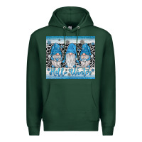 Sports Green hello winter gnome Premium Hoodie - JahusDesignShop