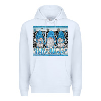 White hello winter gnome Premium Hoodie - JahusDesignShop