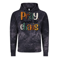 Cloud Black pray throthe chaos Vintage Hoodie - MaliasSmallBusiness