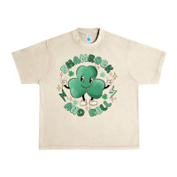 Sandshell shamrock and roll Urban Heavy Tee - MaliasSmallBusiness