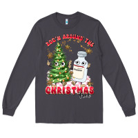 Smoke racn around the christmas tree Long Sleeve Tee - MaliasSmallBusiness