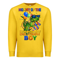 Lemon mommy of the 5 th birthday boy t rex Premium Sweatshirt - CowGirlArtShop