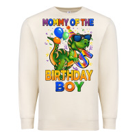 Sandshell mommy of the 5 th birthday boy t rex Premium Sweatshirt - CowGirlArtShop