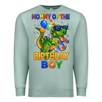 Seafoam mommy of the 5 th birthday boy t rex Premium Sweatshirt - CowGirlArtShop