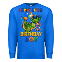 True Royal mommy of the 5 th birthday boy t rex Premium Sweatshirt - CowGirlArtShop