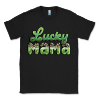 Black lucky mama Classic Tee - MaliasSmallBusiness
