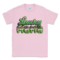 Bubblegum Pink lucky mama Classic Tee - MaliasSmallBusiness