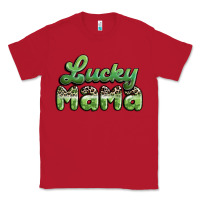Red lucky mama Classic Tee - MaliasSmallBusiness