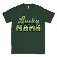 Sports Green lucky mama Classic Tee - MaliasSmallBusiness