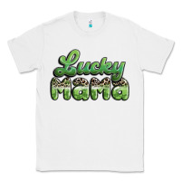 White lucky mama Classic Tee - MaliasSmallBusiness