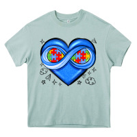 Arona infinity heart autism awareness Heavy Core Tee - JahusDesignShop
