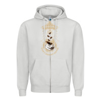 Dove Grey Don't Take My Coffee Zipper Hoodie - Bettercallsaul
