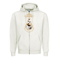 Oatmeal Heather Don't Take My Coffee Zipper Hoodie - Bettercallsaul