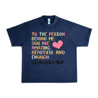 Navy to the person behind me Urban Heavy Tee - MaliasSmallBusiness