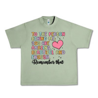 Oil Green to the person behind me Urban Heavy Tee - MaliasSmallBusiness
