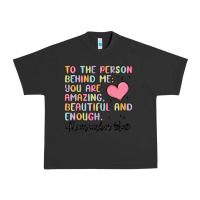 Pigment Black to the person behind me Urban Heavy Tee - MaliasSmallBusiness