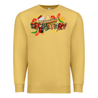Antique Gold cinco de mayo secretary Premium Sweatshirt - CowGirlArtShop
