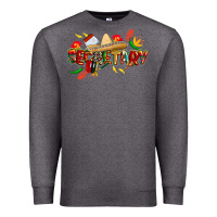 Charcoal Heather cinco de mayo secretary Premium Sweatshirt - CowGirlArtShop
