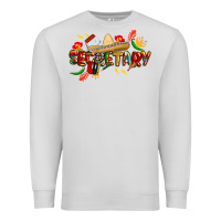 Dove Grey cinco de mayo secretary Premium Sweatshirt - CowGirlArtShop