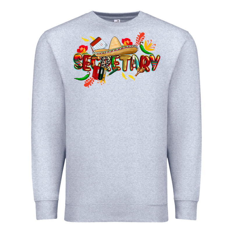 Cinco De Mayo Secretary Premium Sweatshirt by CowGirlArtShop | Teevron