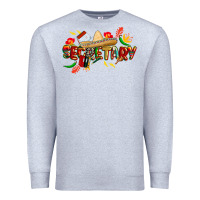 Heather Grey cinco de mayo secretary Premium Sweatshirt - CowGirlArtShop
